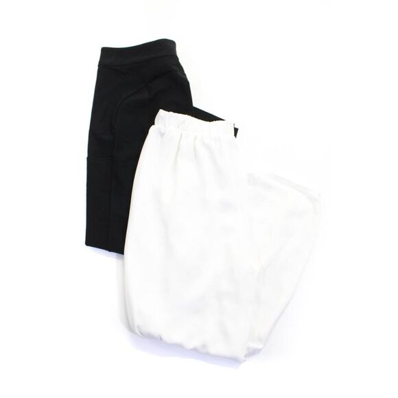 Athleta Pants - Athleta Three Eighty Two Womens Button Slim Straight Pants Black Size 8 M Lot 2